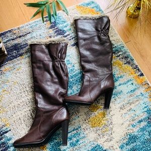 Brown Leather Boots